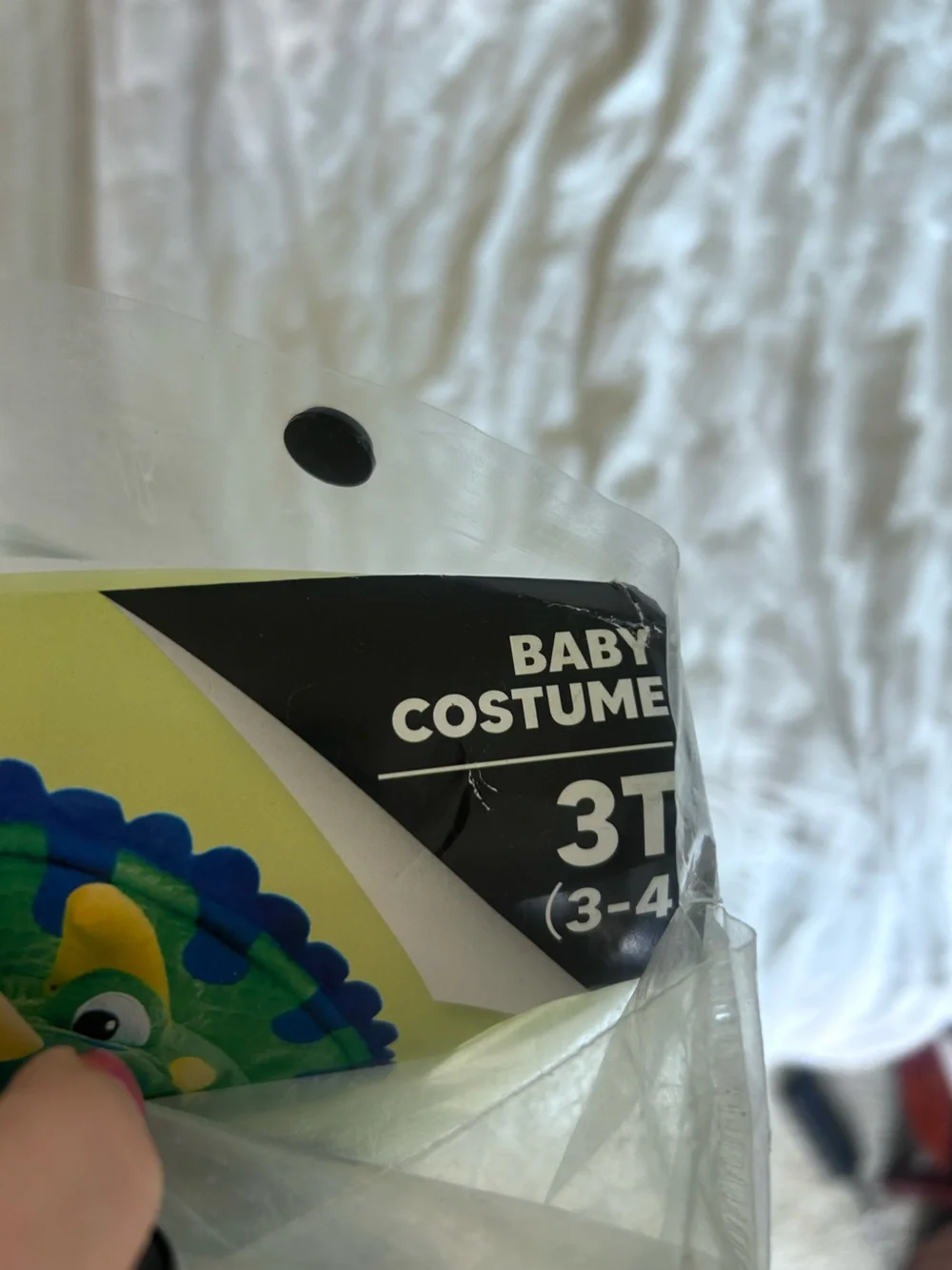 NWOT Spooktacular Creations Toddler Triceratops Dinosaur Halloween Costume 3T